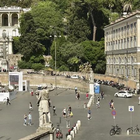Appartement Bright With Piazza Del Popolo View *